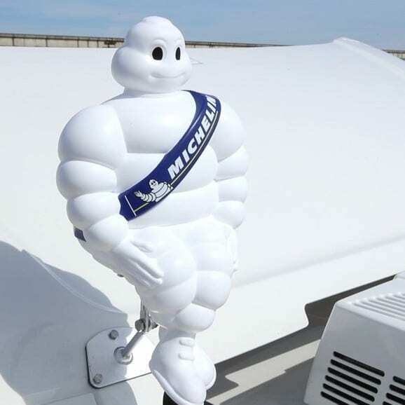 16" Michelin Man Mascot doll Bibendum Truck Tire Real 100%