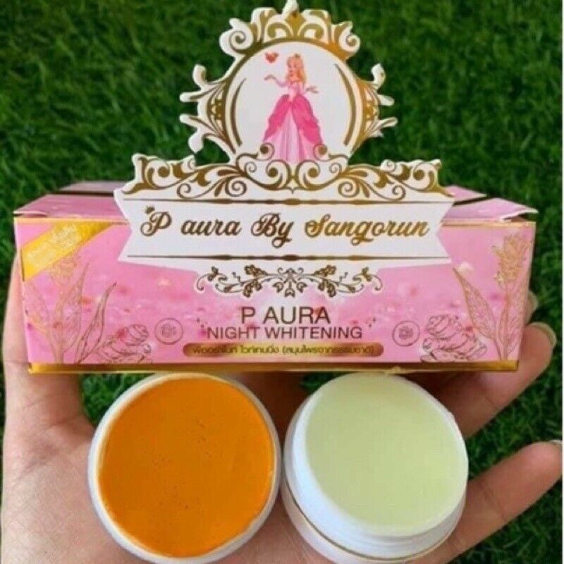 12x P Aura Night Cucumber Turmeric Cream smooth, soft, moist, radiant skin