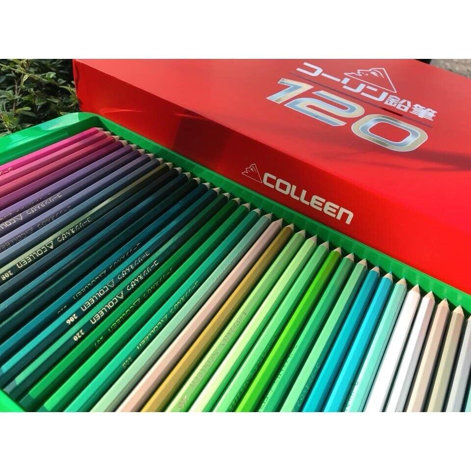 120 Colored Colleen Pencil Crayon Painting Drawing Pencils Children Gift Kids
