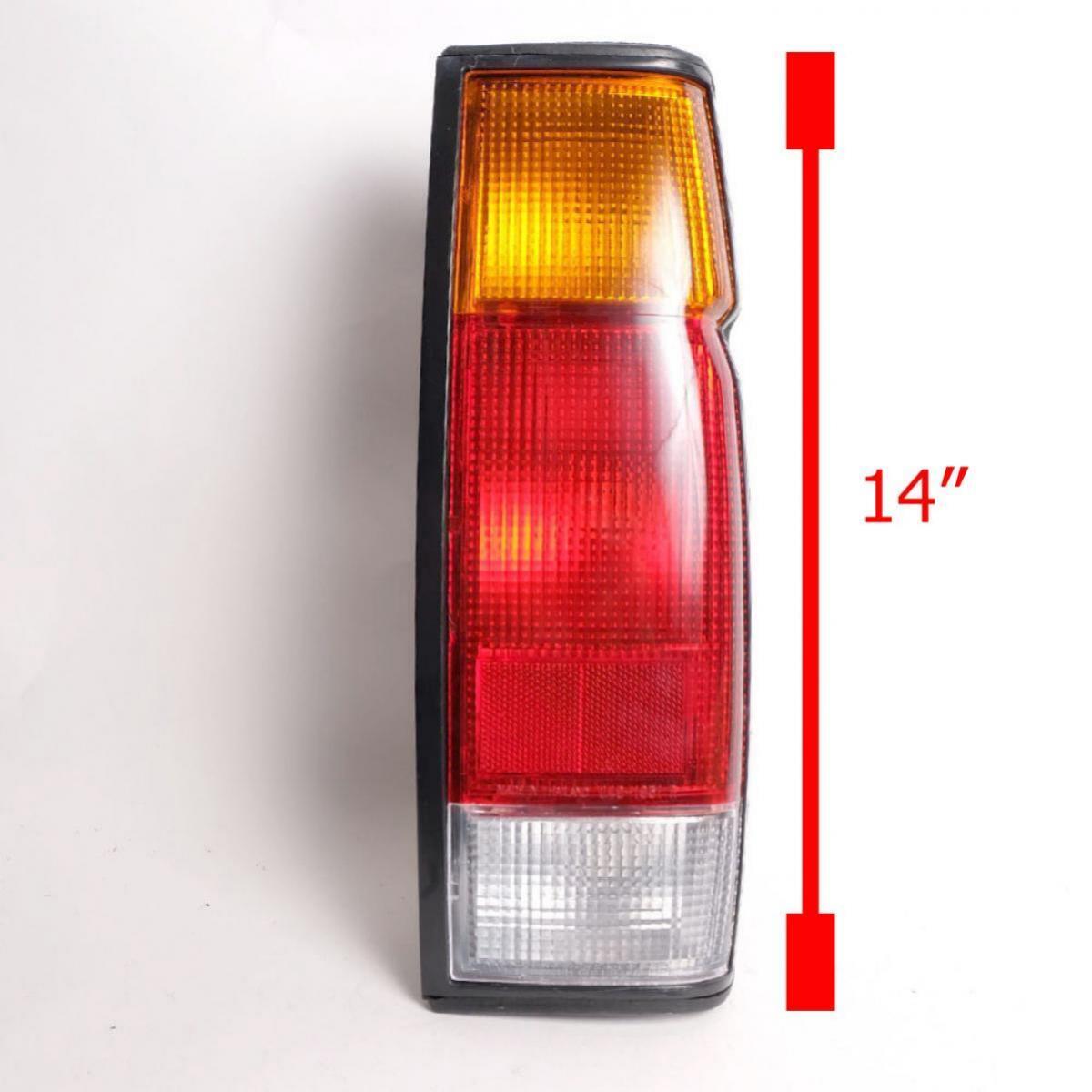 14" type only Fit Nissan Navara Hardbody D21 Pickup 86-97 Pair Unit Tail lamp