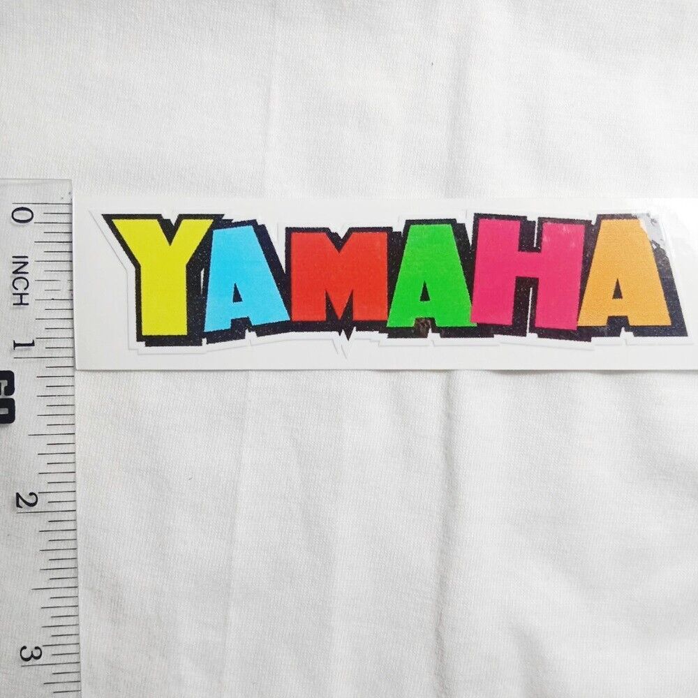 YAMAHA Logo Vinyl Decal Sticker Car Truck Window Racing Motorcycle Bike 100 pcs.