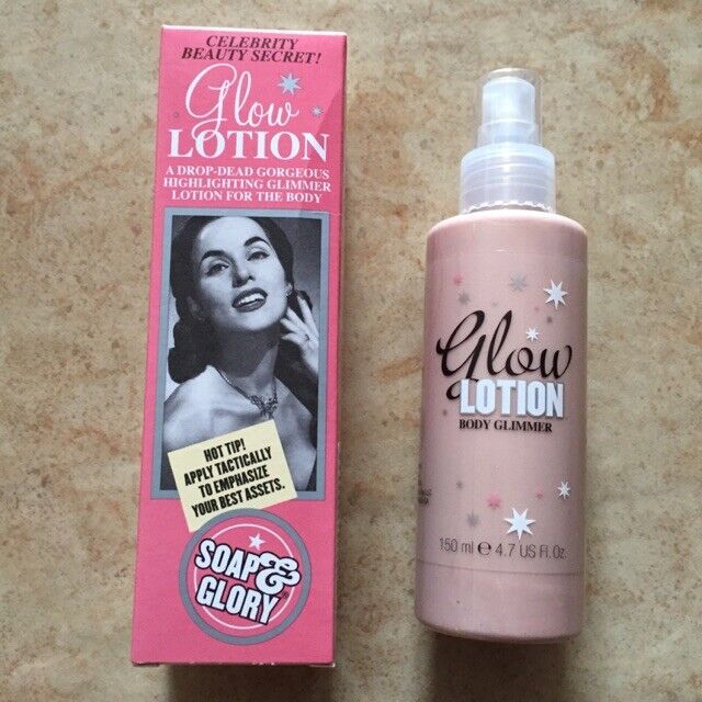 150 ml Soap & Glory Body Glimmer Glow Lotion Fragranced Shimmer Lotion