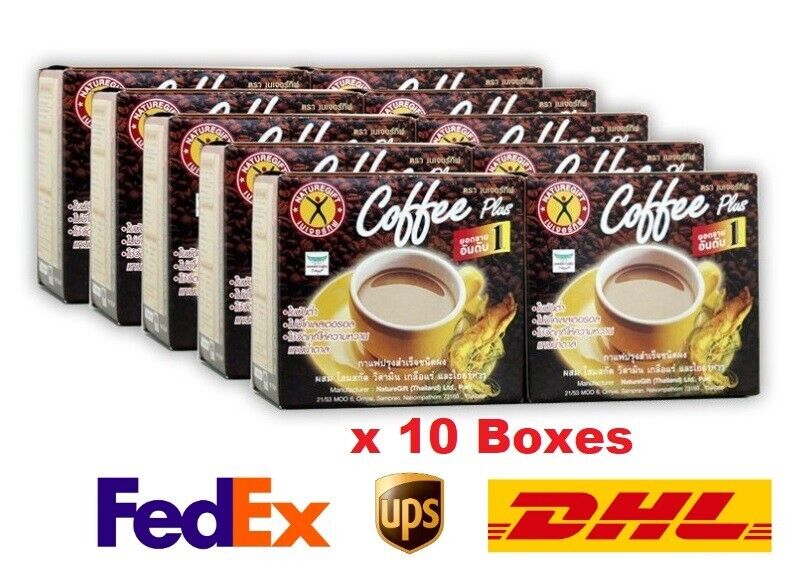 10x Naturegift Coffee Plus original ginseng extract, vitamins & minerals low fat