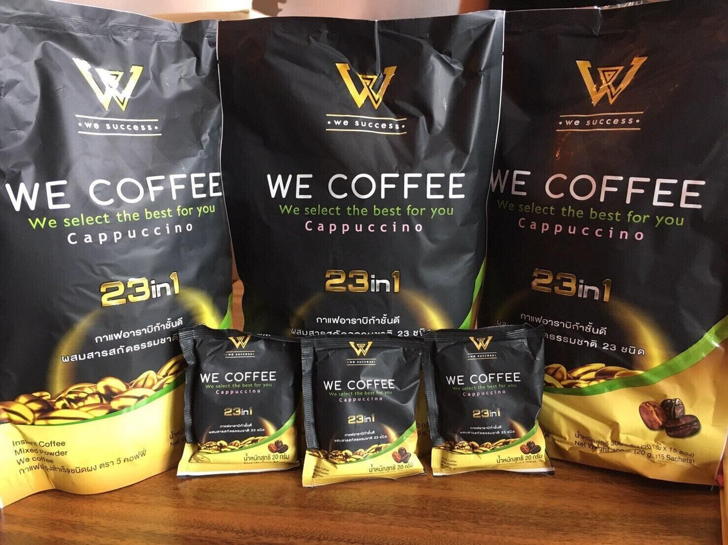 12x Instant Powder Coffee We Healthy Drink 0% Sugar Nourish Health Body Family