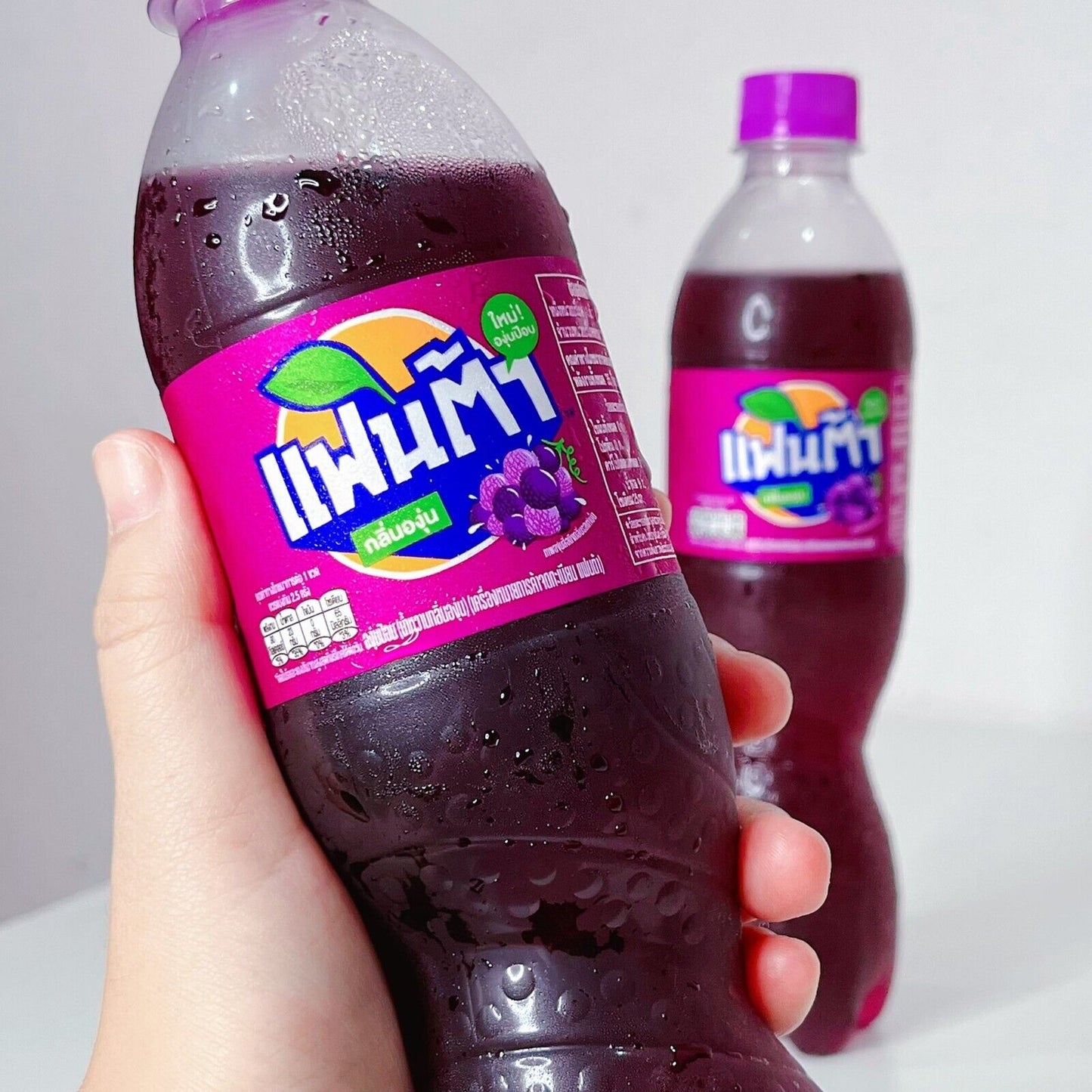 12x 450 ml. Fanta Grape Juice Flavor Soda Soft Drink delicious, refreshing party