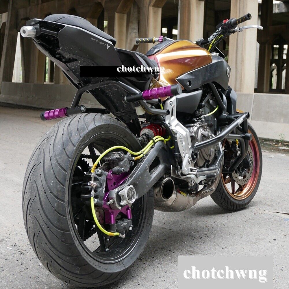 Yamaha MT07 FZ07 12 bar with aluminum plate Motorcycle Accessories Stunt Parts