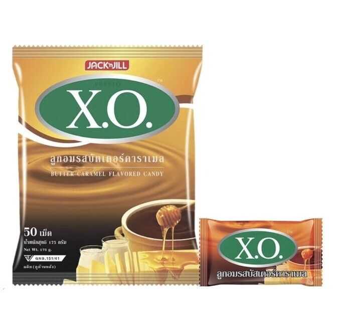 X.O. Butter Caramel Flavored Candy Sweet, intense, mellow 100 pills