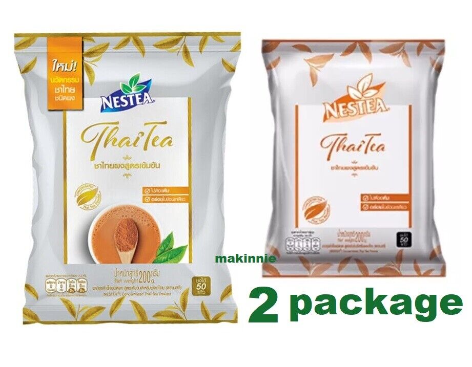 Nestea Instant tea powder Drink thai ice tea Beverage Snack Break Kids Party