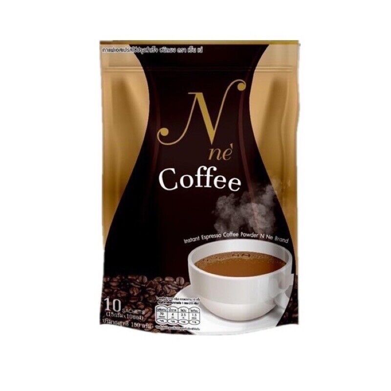 12x N Ne Coffee Instant Espresso Coffee Powder No Sugar Weight Control (15g.X10)