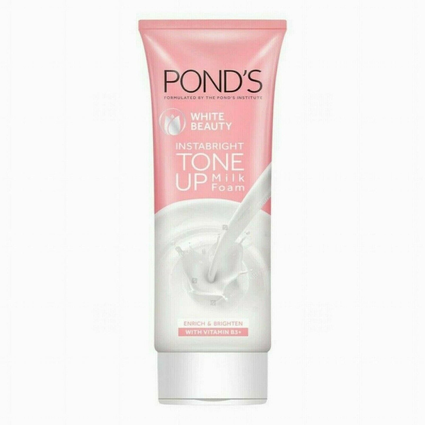 13x100ml Pond's White Beauty Tone Up Milk Foam Enrich Skin Care Face Brightening