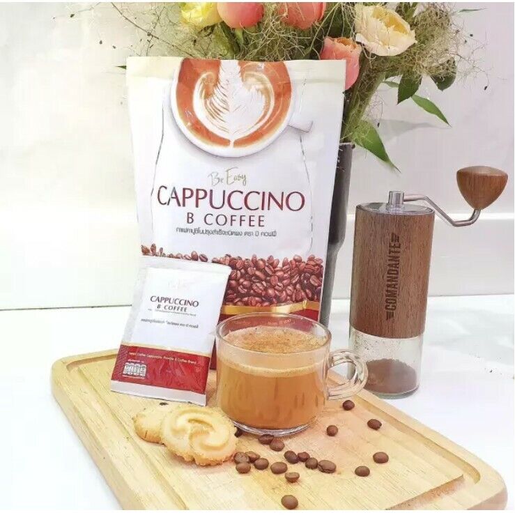 12x Be Easy B Coffee Cappuccino Instant Detox Drink Weight Loss Slim Diet 70kcal