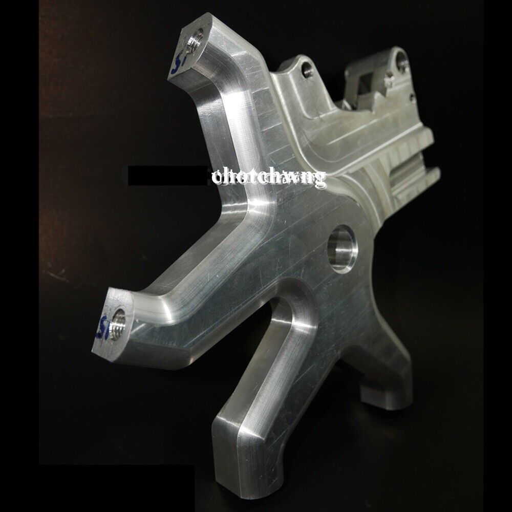 Yamaha MT09/FZ09 Triple Caliper Bracket Motors Pro Stunt Parts Silver Motorcycle