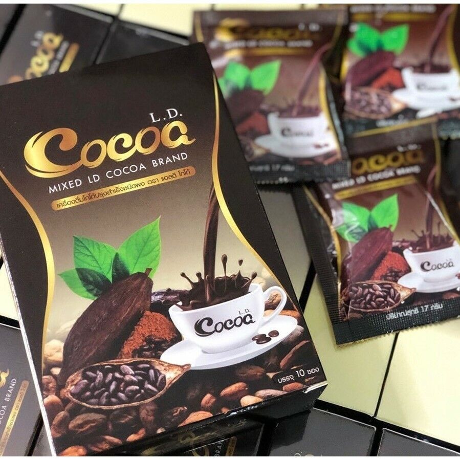 12x LD Cocoa Instant Powder Drink Diet Weight Control Slim No Fat & Sugar