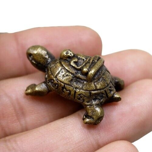 12xThai Amulet Power Magic Turtle Phra LP. Ngern Wealth Talisman Fetish Statue