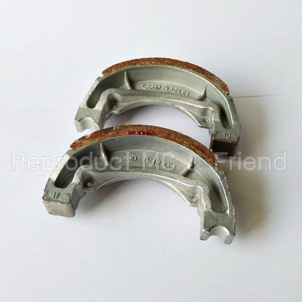 Front Brake Shoe For Suzuki TS50 ('71-'74) MT50 ('73) DS80 '78-'79 RM80 '77-'79