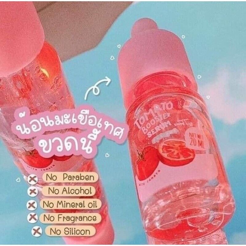 10x Tomato Booster Serum Smooth Clear Radiance Skincare Reduce Dark Spots 20ml