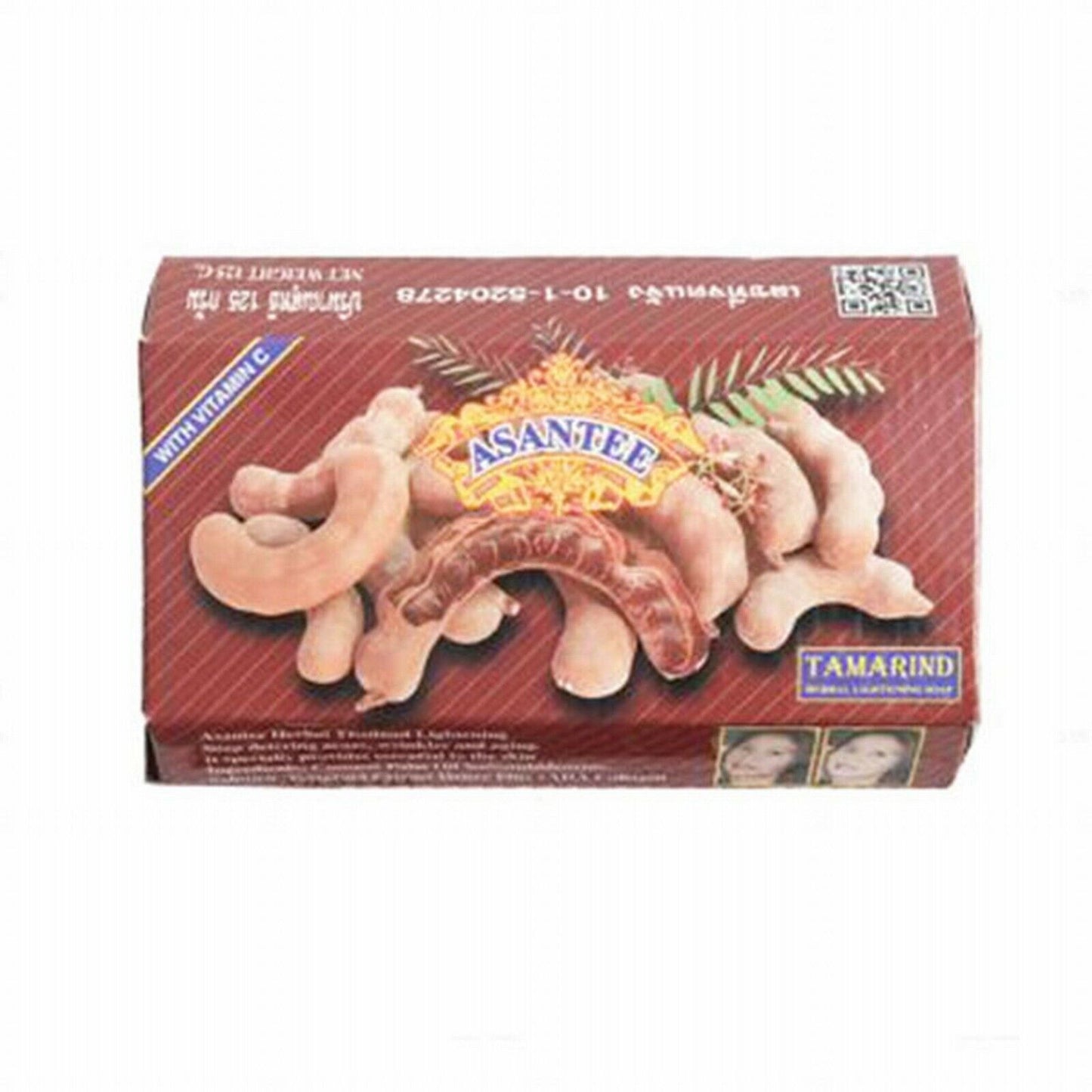 12x125g Asantee Tamarind Ginger & Honey Soap Thai Herbal Lightening Bath Body