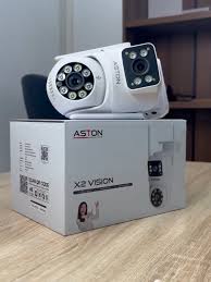 ASTON X2 Vision Security Camera: Home security camera, records from 2 cameras simultaneously, clear image, secure, 1-year warranty.