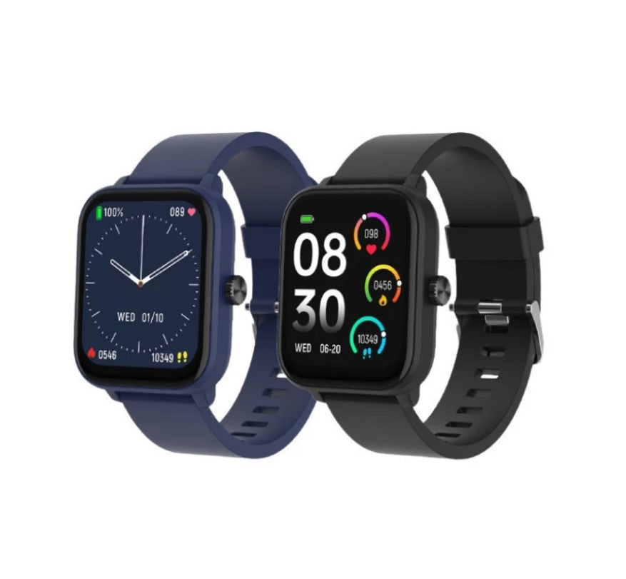 Aston GEO Track Smartwatch: Built-in GPS for distance tracking, no phone required. 1-year warranty.