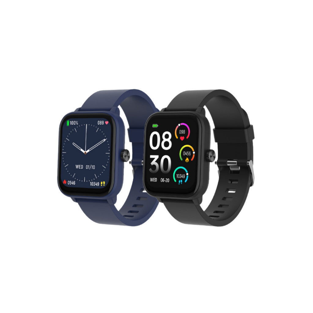 Aston GEO Track Smartwatch: Built-in GPS for distance tracking, no phone required. 1-year warranty.