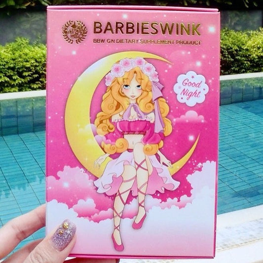 3X Barbieswink Good Night Weight Loss Dietary Supplement 10 Capsules Clean Detox