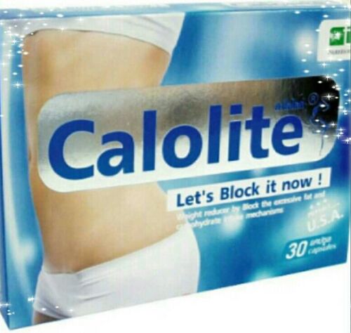 2X Calolite Let is Block it Now Weight Reducer Burn Fat and Carbohydrate intake