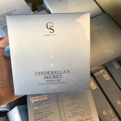Cinderella Secret Plus Perfect Beauty Skin Aura White Bright Skin Smooth 30 Caps