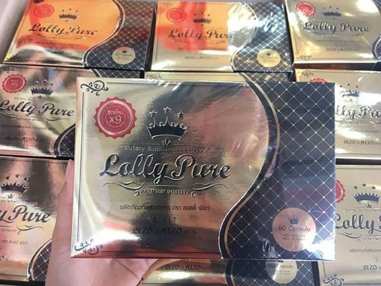 Lolly Pure Weight Loss Dietary Supplement Premium Slimming Herb 20 Capsules Mini
