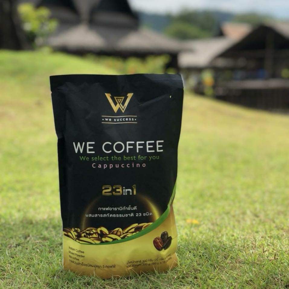 WE Instant Coffee Arabica Drink Diet Weight Herbal Ginseng 15 Sachet