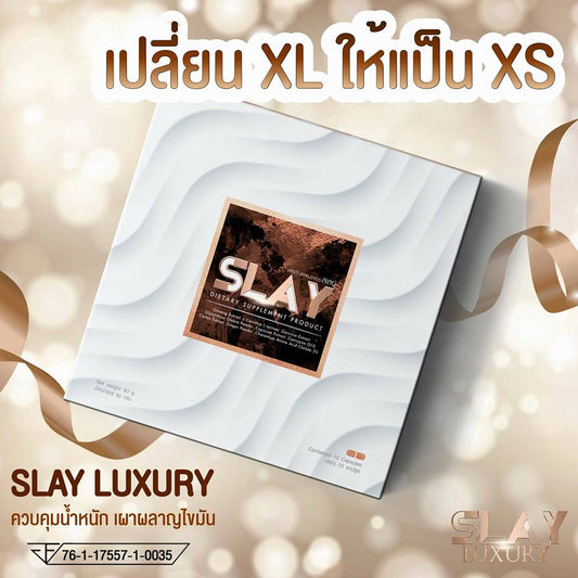 Slay Luxury Block Burn Fat Break Build Bright No Yoyo Strengthen Muscles 1 Box