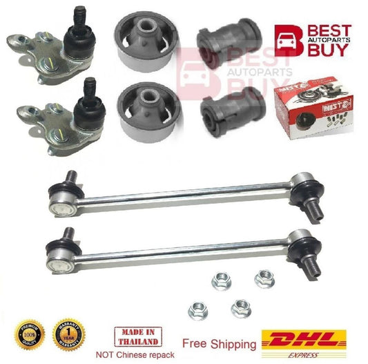 Lower Control Arm Bushing Ball Joint Stabilizer Bar For 2000-2013 Toyota Corolla