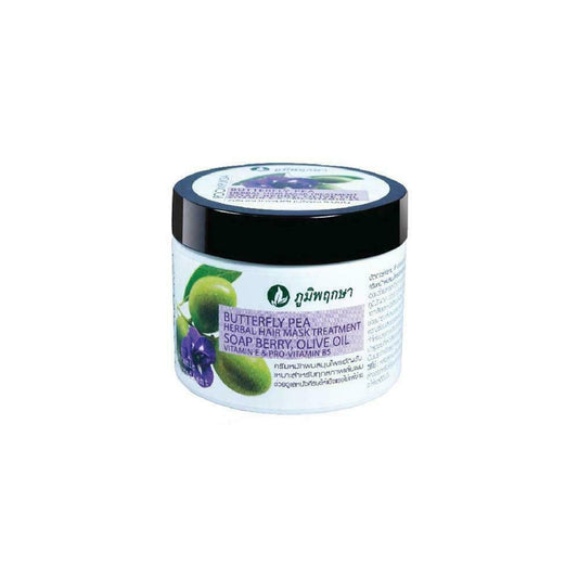 Poompuksa Butterfly Pea Herbal Hair Mask Treatment Butterfly Pea 300 g