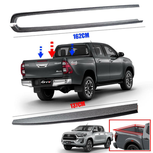 REAR COVER PROTECTION FOR TOYOTA HILUX REVO 2015-20 Pickup Ute BLACK
