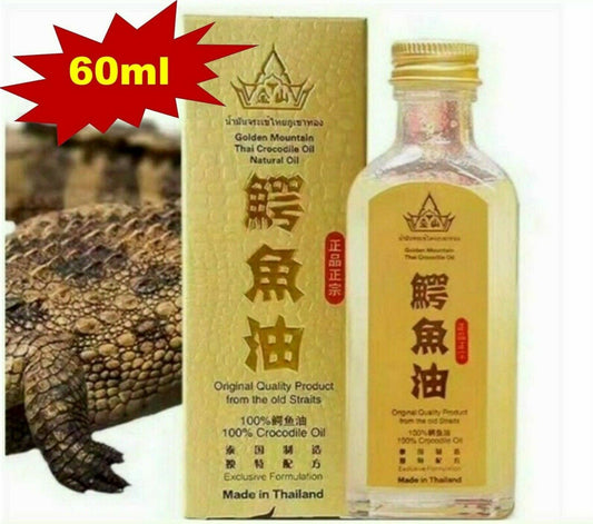 100% Natural Golden Mountain Thai crocodile oil original high-quality product