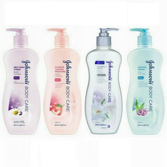 400ml Johnson's Body Care Lotion Moisturizers Beauty Skin Natural White Fresh