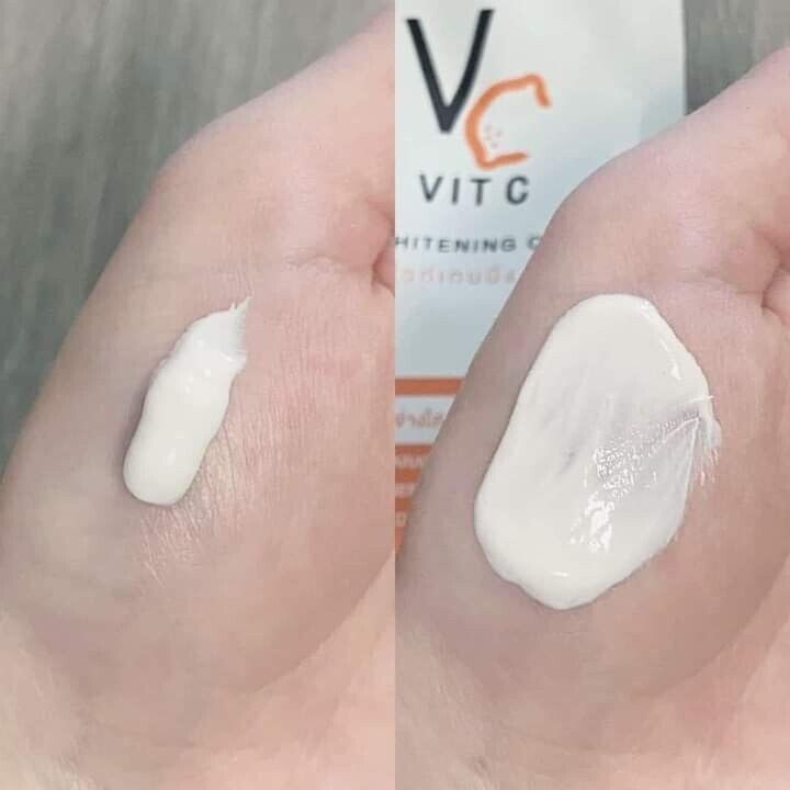 10x VC Vit C Whitening Cream Concentrate Vitamin Bright Clear Skin Nong Chat 7g