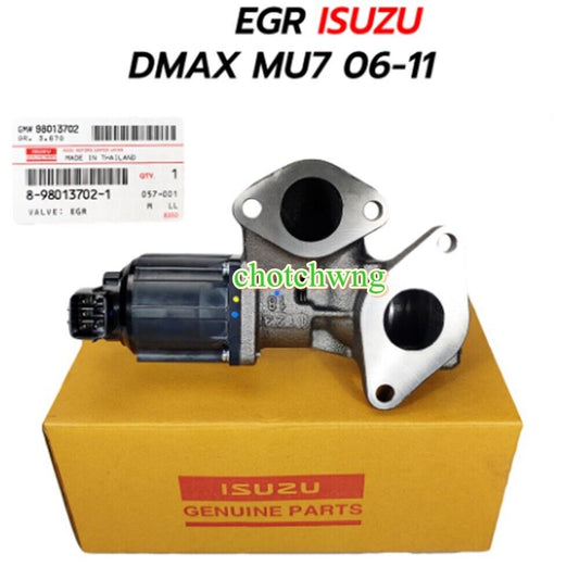 Valve Engine EGR ISUZU DMAX MU7 COMMONRAIL Car 06-11 Genuine Parts 8-98013702-1
