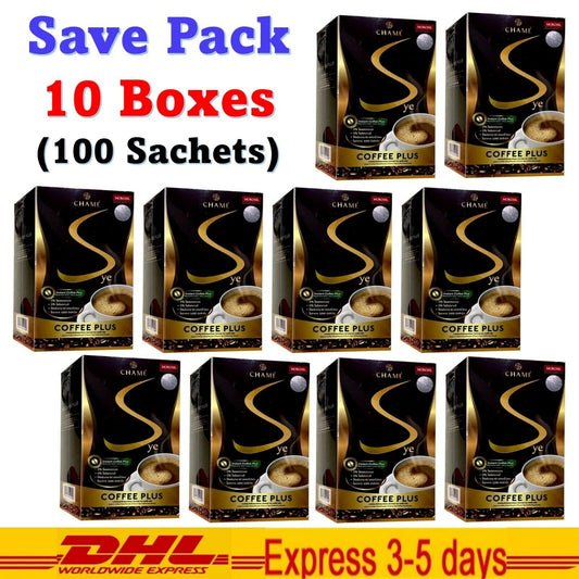 10x Chame Sye Coffee Plus Dietary Supplement Control Weight Loss Burn Slimming