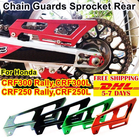 Chain Guard Honda Africa Twin Crf450r Guide Crf Black Pro-Bolt Rail Pit Crf1100l