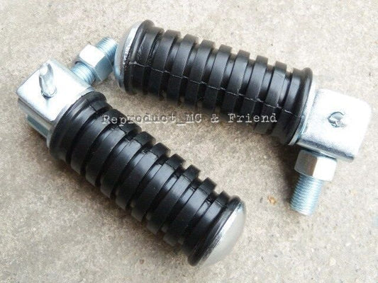 Rear Pillion Foot Pegs Footrest For Yamaha DT100 DT100X U7E YCS1 YL2 YL2C YL2CM