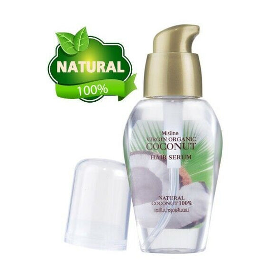 Mistine Virgin Organic Coconut Hair Serum Dry and Damage Natural treatment 35 ml