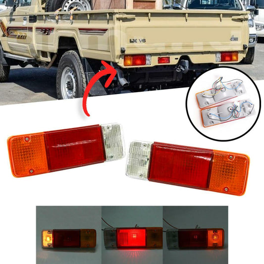 Tail Lamp Lens Gasket With Plug Light Pair Fit Toyota Land Cruiser Pickup 1984+