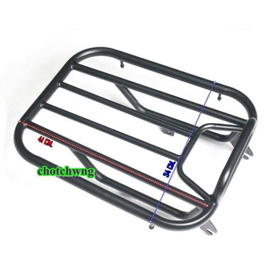Rear Rack Honda C-125 Luggage Carrier Passenger Trail Hunter Steel Black New