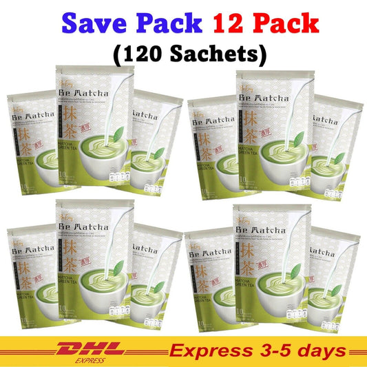 12X Be Easy Matcha Green Tea Instant Drink Weight Control Sugar Diet Burn Block
