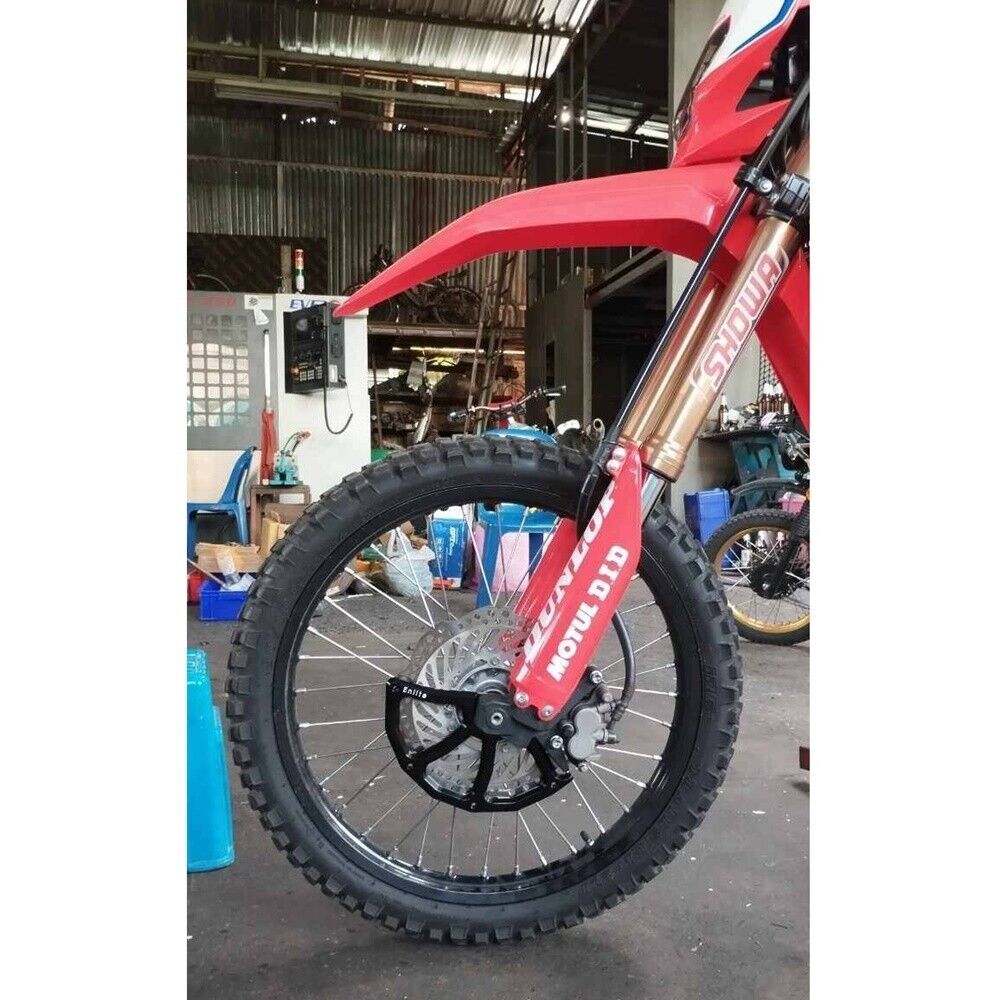 Front Disc Brake Cover Guard CRF 300L CRF250L 17- 20 Aluminum Brakes Enduro Bike
