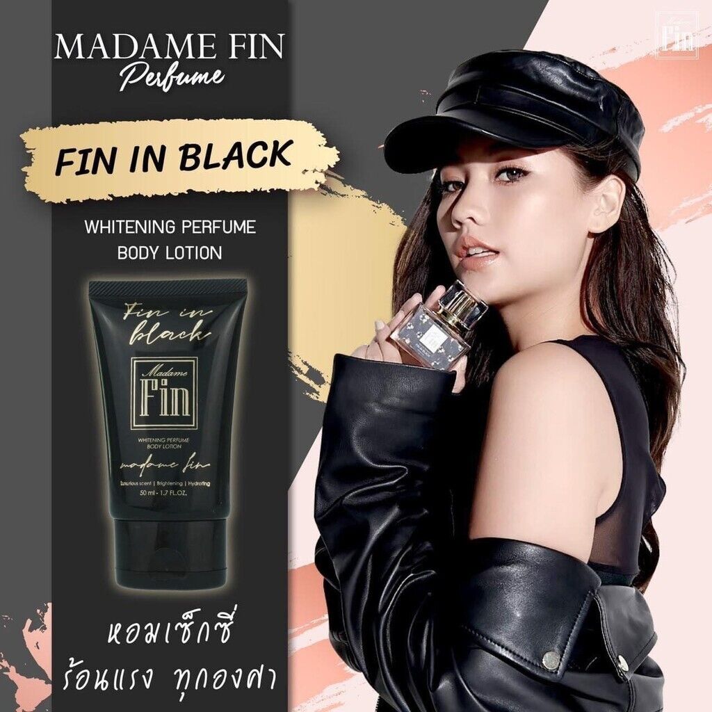 Madam Fin Body Lotion Perfume Whitening fragrant unique charming attractive