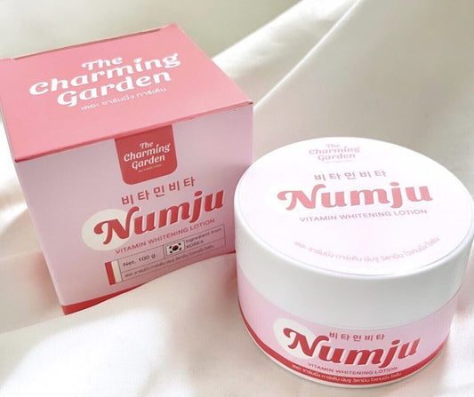 Numju Cream for armpits, buttocks, groin, elbows, knees white smooth 100ml.