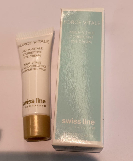 5 x Swiss line Force Vitale Aqua-Vital Corrective Eye Cream Sample #ibea