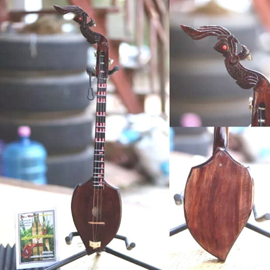 Phin For Children Acoustic Guitar Traditional Musical Pin Instrument Handmade