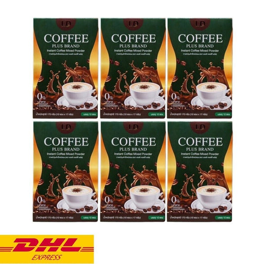 6x LD Coffee Plus Instant Powder Drink Meal Replacement Control Hunger No Sugar